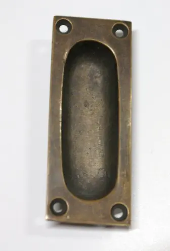 schuifdeur beslag oud messing