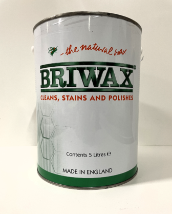 Briwax clear 5 liter