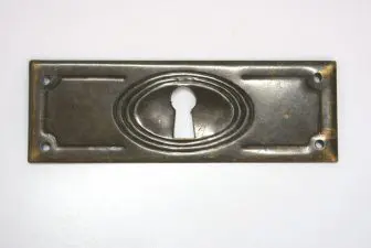 Jugendstil sleutelplaat