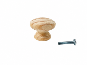 meubelknop hout grenen