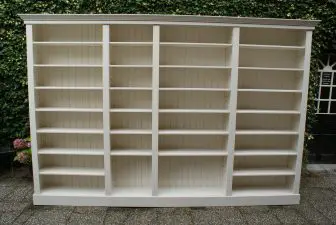 Boekenkast wit