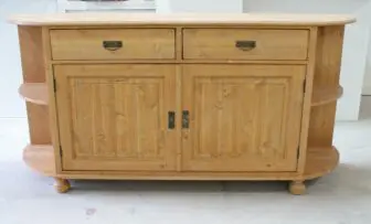 Grenen dressoir Delft