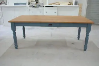 Landelijke eettafel