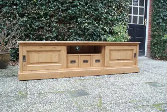 Tv dressoir grenen