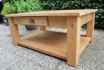 geloogd grenen salontafel