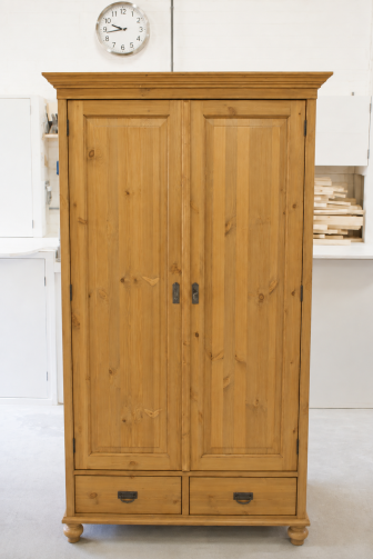 grenen 2 deurs kast