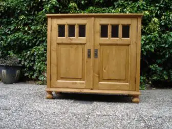 grenen commode deuren