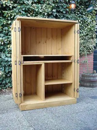 grenen computerkast Friesland