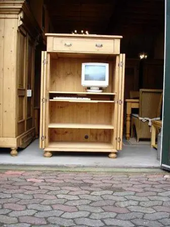 grenen computerkast Overijssel