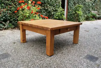 grenen salontafel vierkant