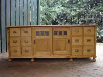 grenen tv kast schuifdeuren