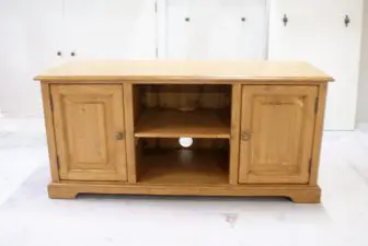 grenen tv meubel open vak
