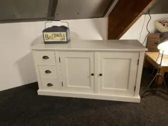Landelijk tv meubel deuren