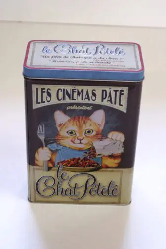 vintage voorraadblik