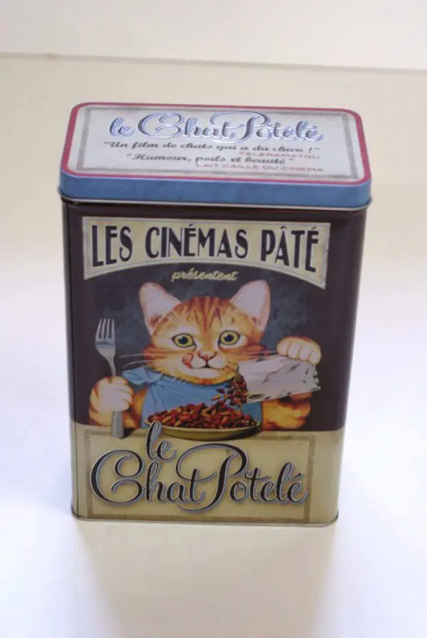 vintage voorraadblik