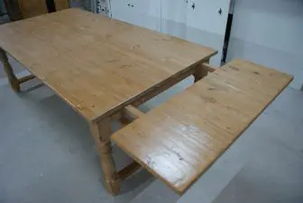 grenen kloostertafel insteekblad