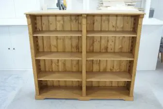 lage grenen boekenkast