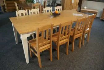landelijke eettafel 100x220