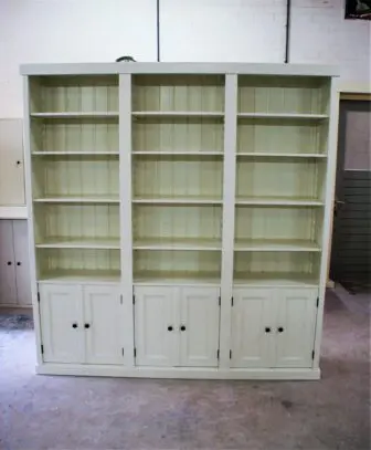 Boekenkast wit demontabel