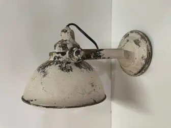 Clayre & Eef wandlamp wit