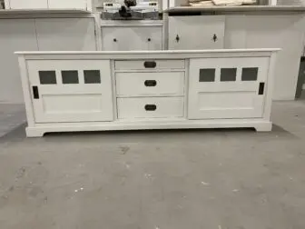 White wash tv meubel