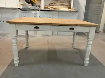 landelijke tafel demontabel