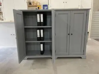Houten archiefkast
