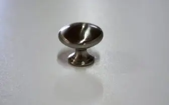 knop chroom 