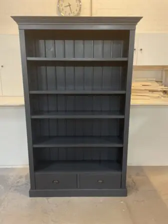 boekenkast grijs