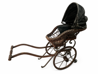 Kinderwagen in Victoriaanse stijl