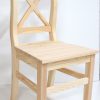 blank houten stoel zwolle
