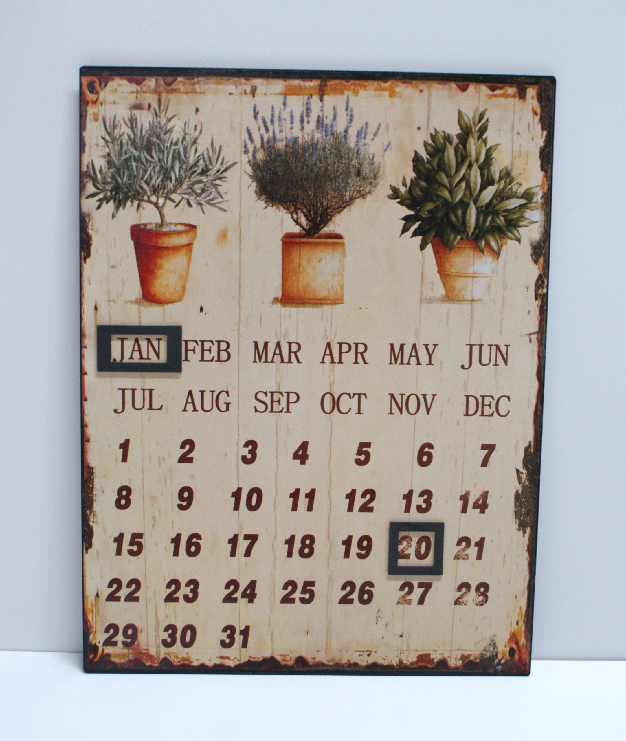 Alice Rijden Afstudeeralbum Vintage muur kalender - Woonaccessoires te koop - de Grenenhoeve