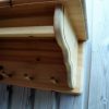 detail steun grenen houten kapstok