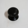 ronde zwarte knop 30mm