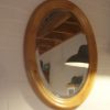 ovaal grenen spiegel showroom