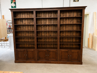 boekenkast hout